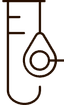 biomarker test tube icon