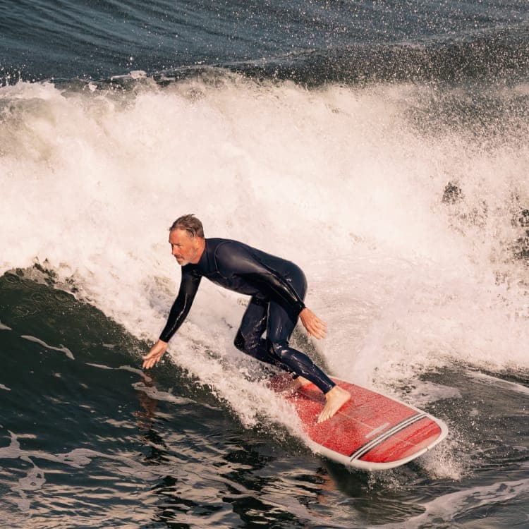 Surfing Man Hero