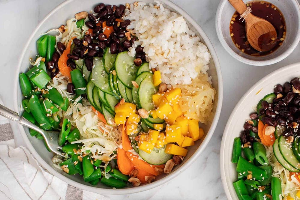 Mango Ginger Rice Bowl Recipe