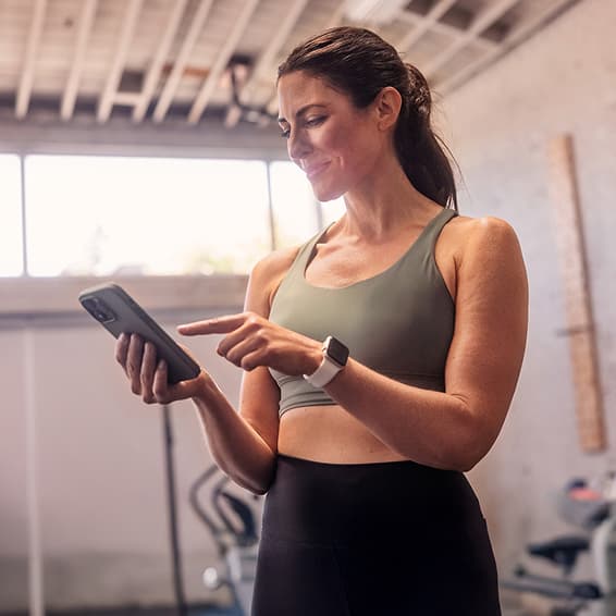 Lifeforce Woman at Gym